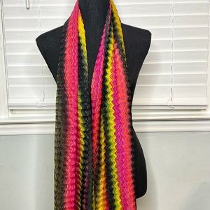 Colorful Crinkle Scarf